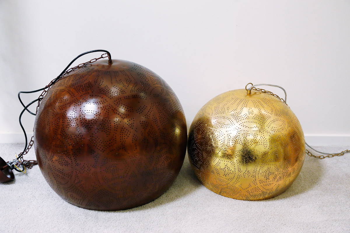 Hanglamp rusty, oosterse bol xxl van antiek vintage zuiver roest look