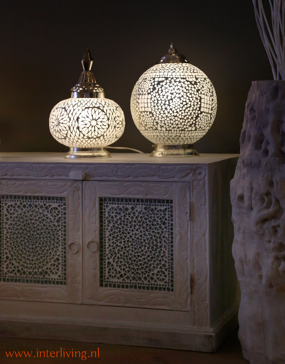 gebaar Bier ontwerper mozaiek lampen - sfeerverlichting collectie - mixen en matchen