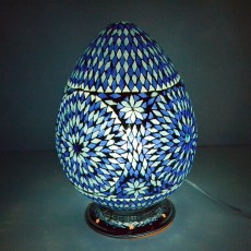 marokkaanse tafellamp glas mozaiek model ei