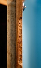 Ibiza india stijl met sierlijk houtsnijwerk handgemaakt