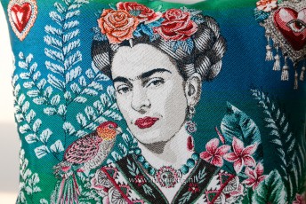 kussen Frida Kahlo Mexicaans kleurrijkestyling stijl
