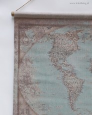 vintage wereldkaart