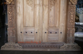 houten-loftdeuren-set-twee-deuren-oosterse-hout-poort-handgemaakt-houtsnijwerkoosterse-stijl