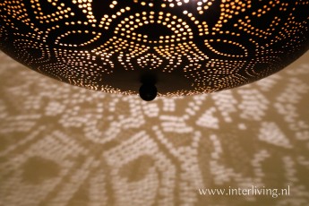 1001nacht sprookjes lamp, sfeerverlichting voor het plafond - zwart model
