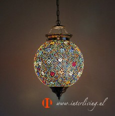 grote hanglamp glasmozaiek
