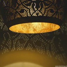 gouden binnenkant hanglamp