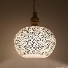 puur design lamp bol van glas