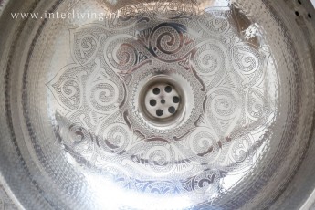 messing waskom - geelkoper of zilver
