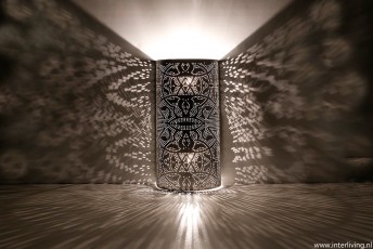 Arabische zilveren wandlampverlichting