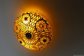 mozaiek-plafondlamp-25cm-bruin-turks_5825
