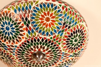 plafonnière 38 cm mozaïek multi colour turkish design 1
