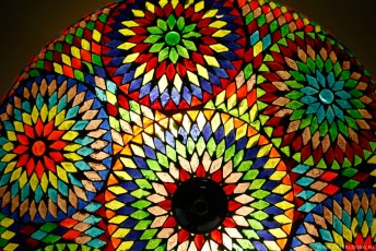 plafonnière 50 cm mozaïek multi colour turkish design 5