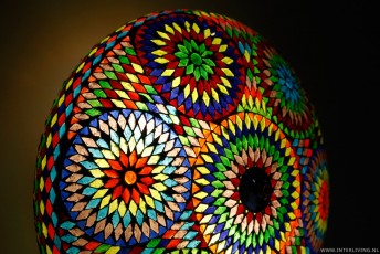 plafonnière 50 cm mozaïek multi colour turkish design 6