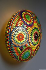 plafonnière 50 cm mozaïek multi colour turkish design 8