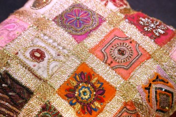 Embroidy pillow patchwork India