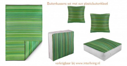 buitenkussens-set-streepjes-groen-eco-plastic-collectie-buitenkleed