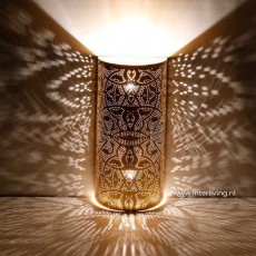 slaapkamer-wandlamp-sfeerlamp-goud-oosterse-gaatjeslamp