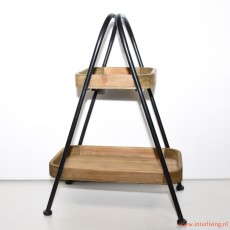 etagere-houten-dienbladen-tweedelig-met-metalen-frame-burtler-tray-decottafel-bijzettafel