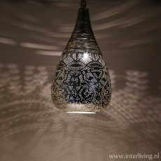hanglamp-wire-druppel-zilver-bohemian-oosterse-stijl