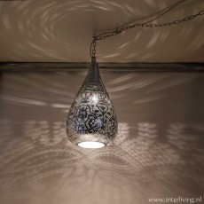 oosterse-hanglamp-wire-druppel-zilver-bohemian-marokkaanse-stijl