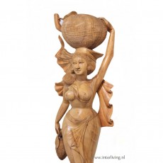 Beeld-hout-Bali-vrouw-art-deco-boho-style