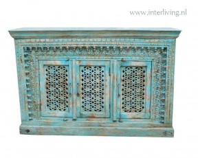 dressoir-blue-jodhpur-woodcarving