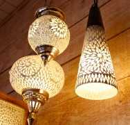 Mooie transparante turkse hanglamp: past in ieder interieur, een topper in het assortiment