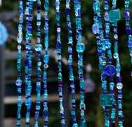 Zomerspecial: blauw glaskralengorijn voor buiten of binnen