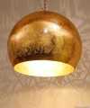 Bol hanglamp - vintage goud