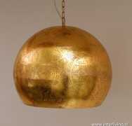 Bol hanglamp - vintage goud