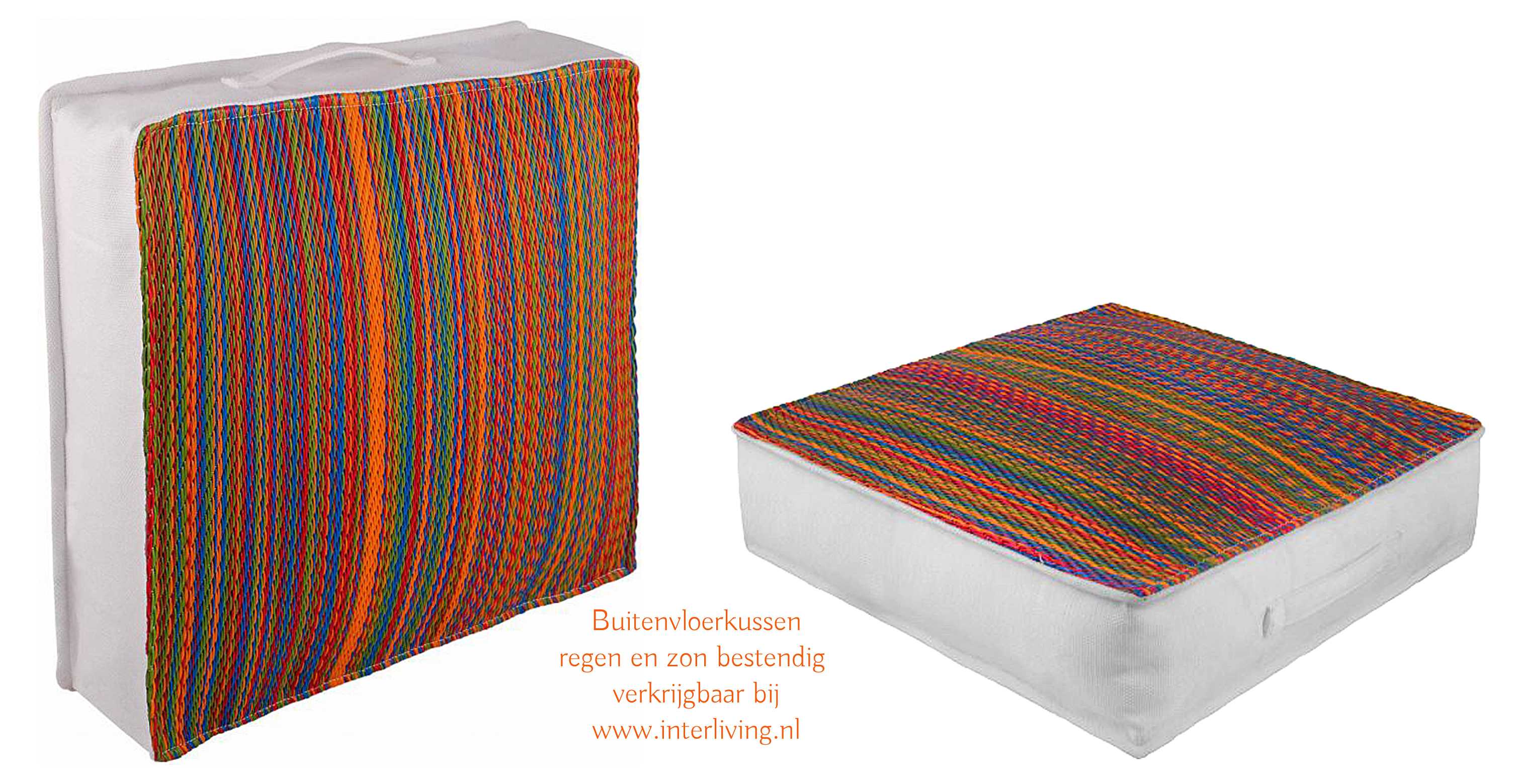 buitenkussenset - streepjes - uv proof - weerbestendig