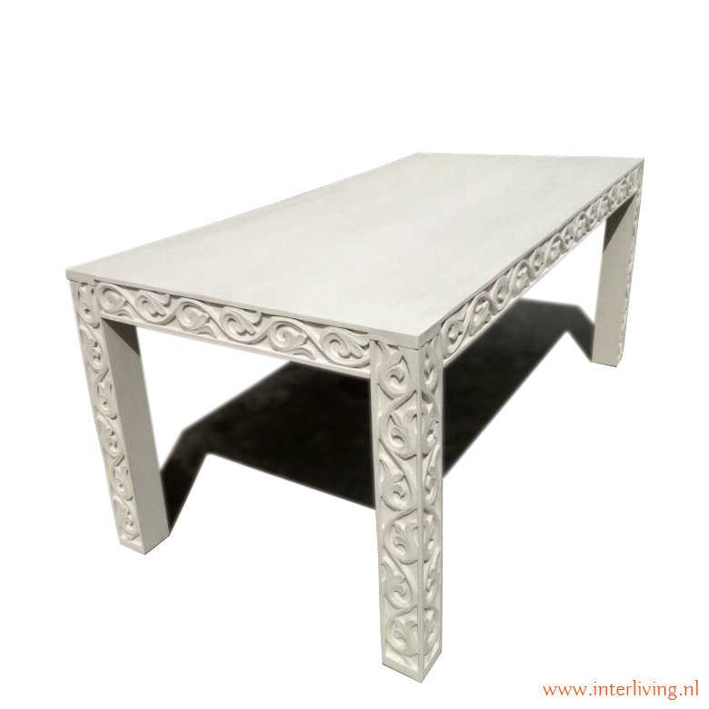 witte eettafel