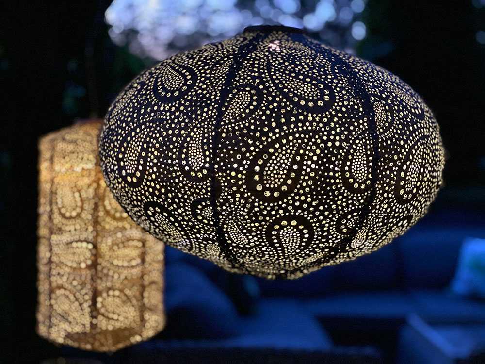 paisley oosterse buitenlamp