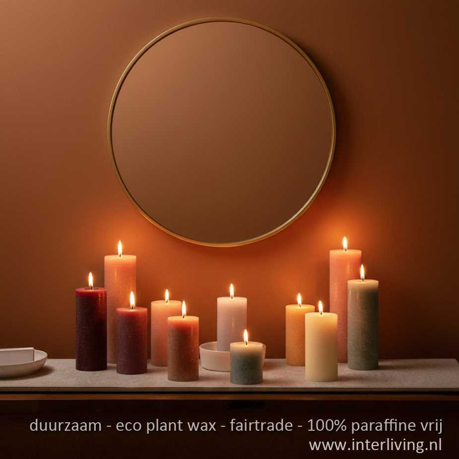 stompkaarsen - plantaardige was & fairtrade van Original Home