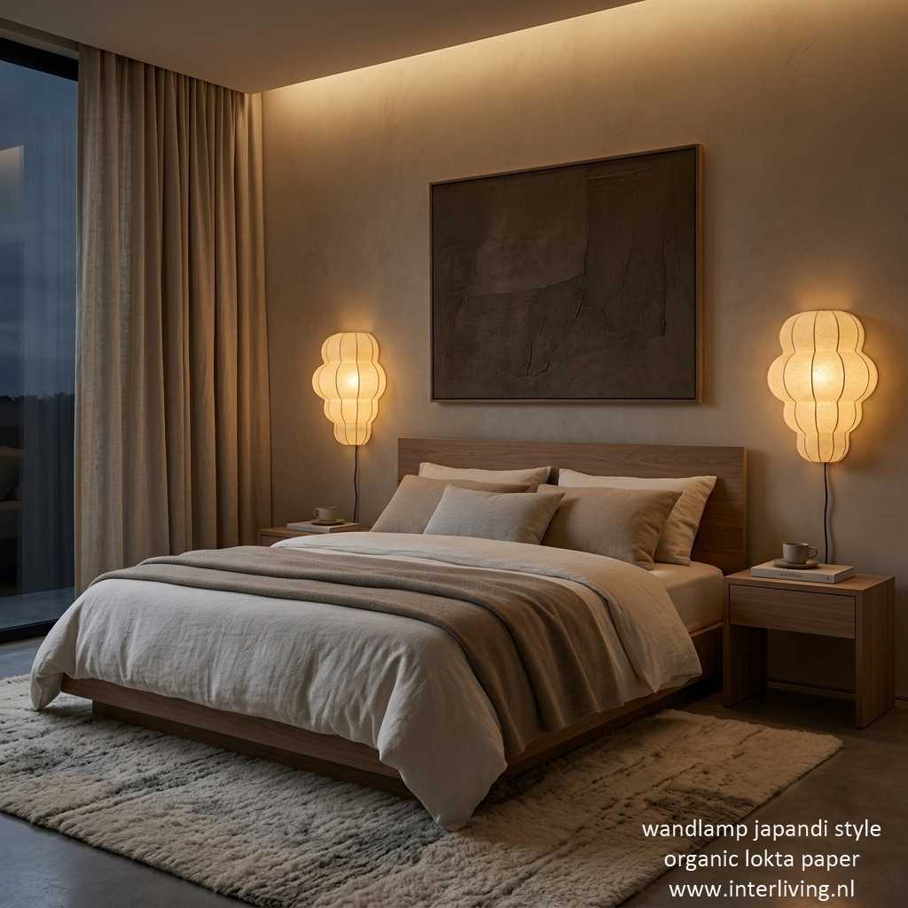 japandi wandlamp slaapkamer - cloud wall lamp