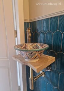 kleur in je badkamer